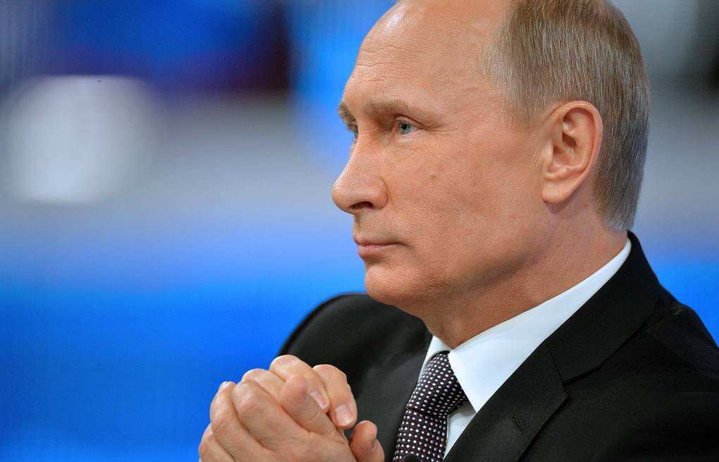 Russian President Vladimir Putin Alexei Druzhinin/Russian presidential press service/TASS