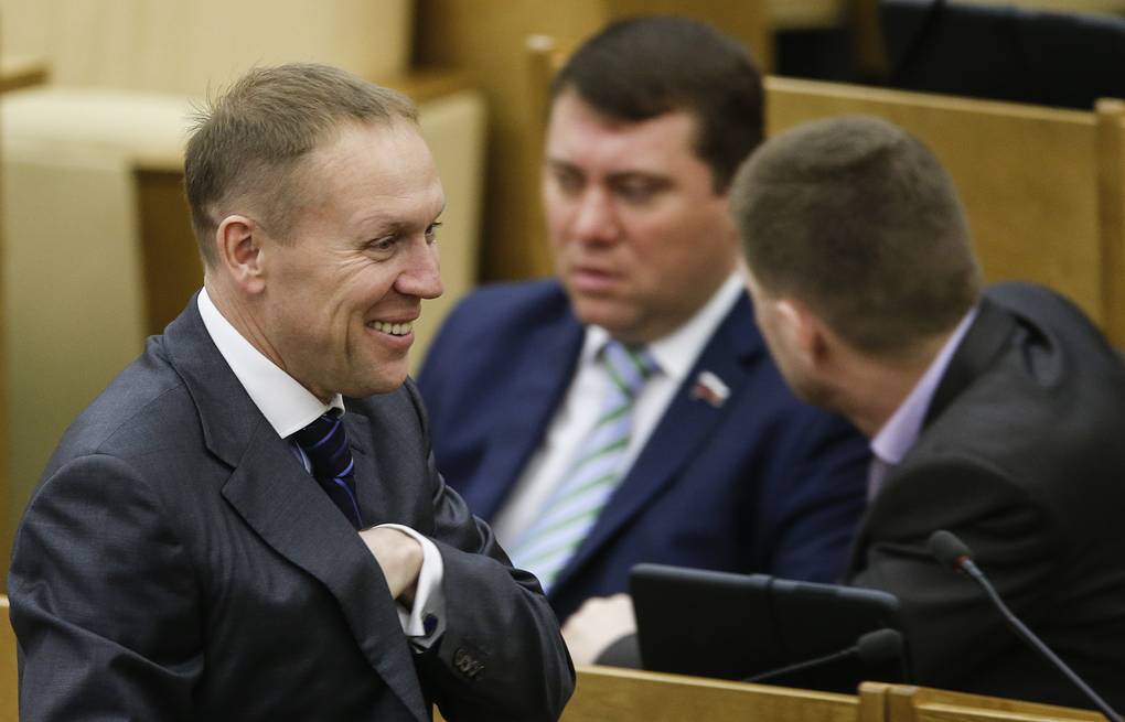 Russian State Duma member Andrey Lugovoy Mikhail Japaridze/TASS