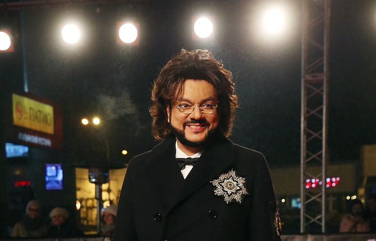 Russian pop singer Philipp Kirkorov  Vyacheslav Prokofiev/TASS