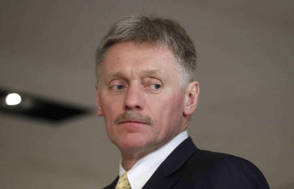 Russian presidential spokesman Dmitry Peskov Mikhail Metzel/TASS