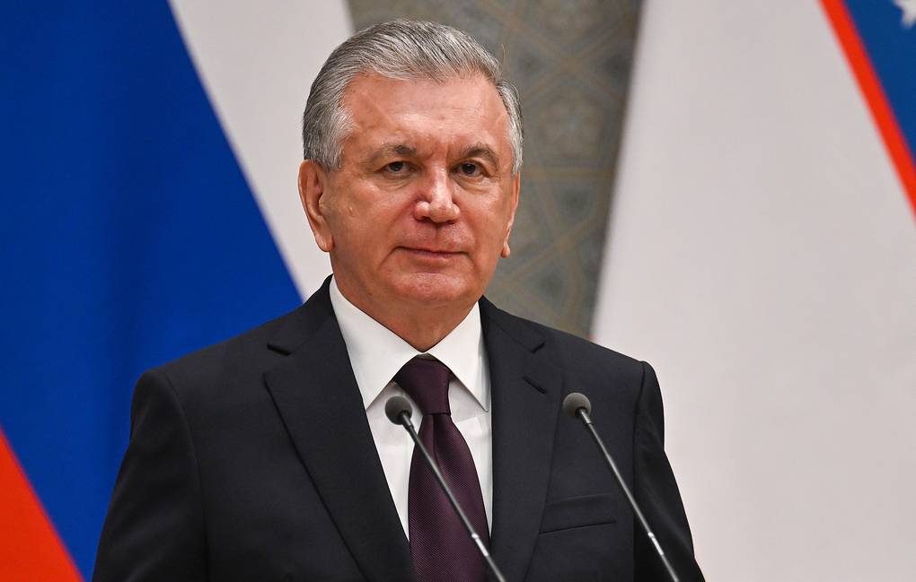 Uzbek President Shavkat Mirziyoyev Dmitry Azarov/POOL/TASS