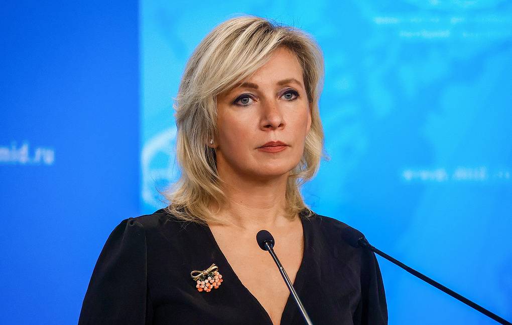 Russian Foreign Ministry Spokeswoman Maria Zakharova Russian Foreign Ministry Press Service/TASS