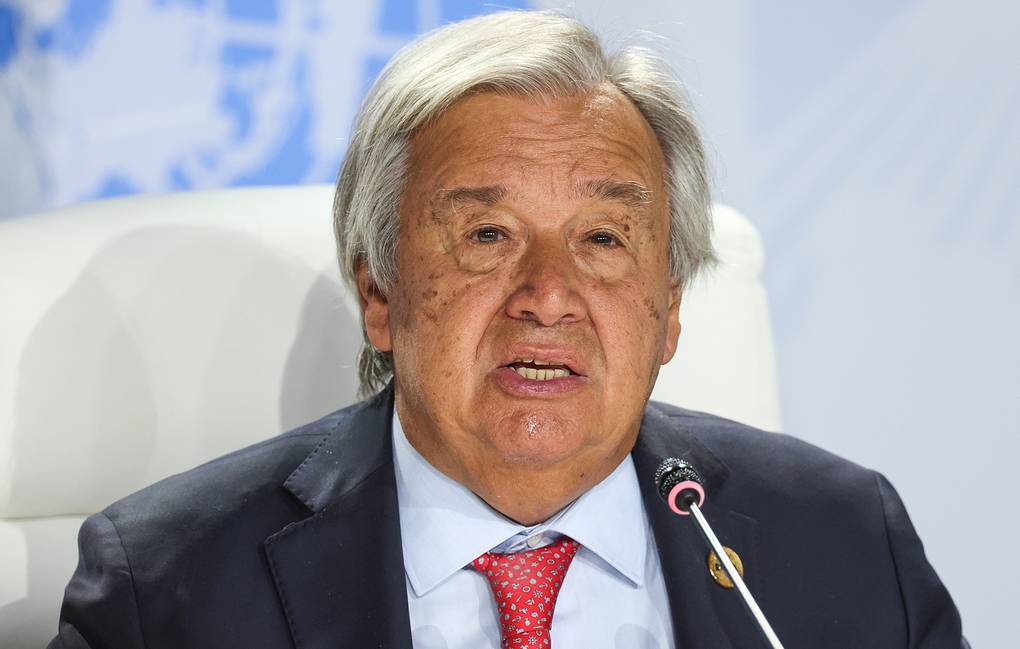 UN Secretary-General Antonio Guterres Sergei Bobylev/TASS