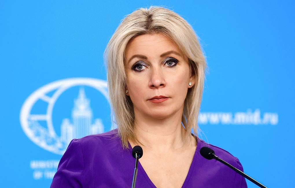 Russian Foreign Ministry Spokeswoman Maria Zakharova Russian Foreign Ministry Press Service/TASS