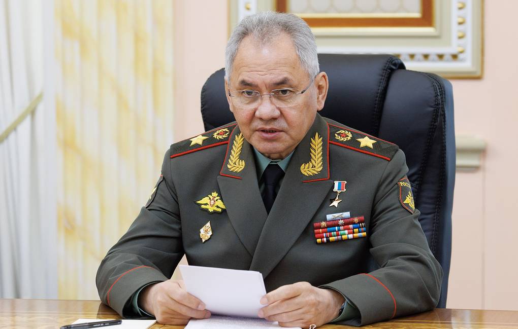 Russian Defense Minister Sergey Shoigu Vadim Savitsky/Russian Defence Ministry Press Office/TASS