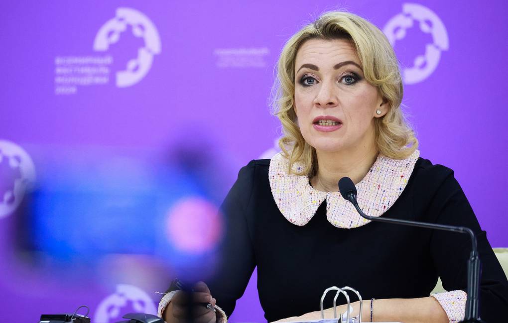 Russian Foreign Ministry Spokeswoman Maria Zakharova Vladimir Smirnov/TASS