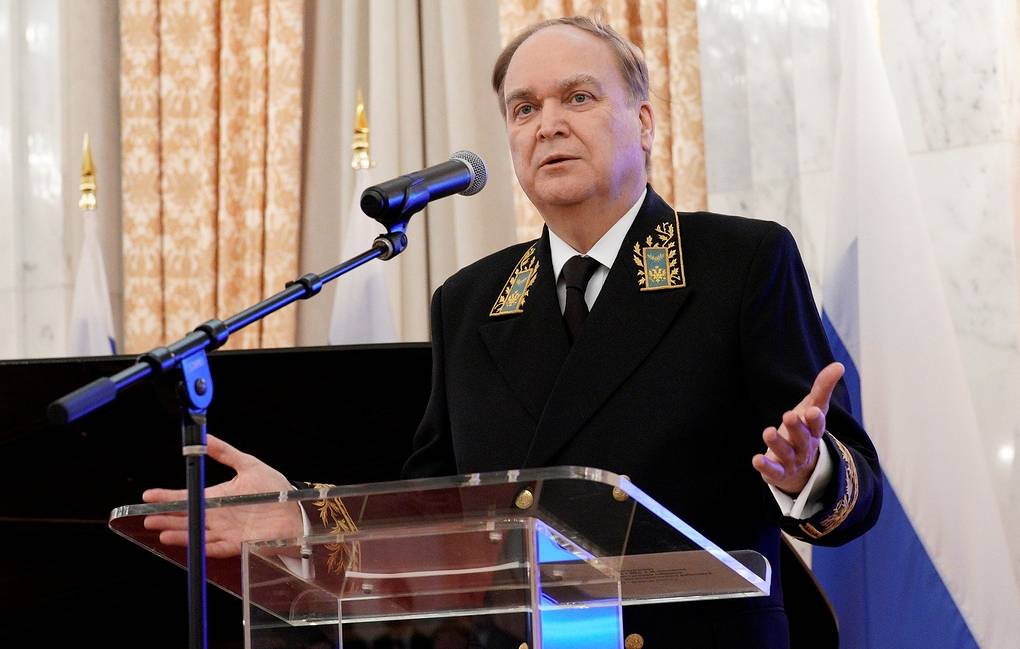 Russian Ambassador to the US Anatoly Antonov Russian Embassy in the US Press Office