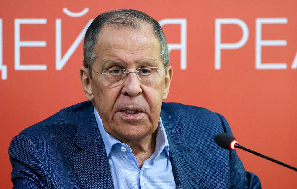 Russian Foreign Minister Sergey Lavrov Vladimir Gerdo/TASS