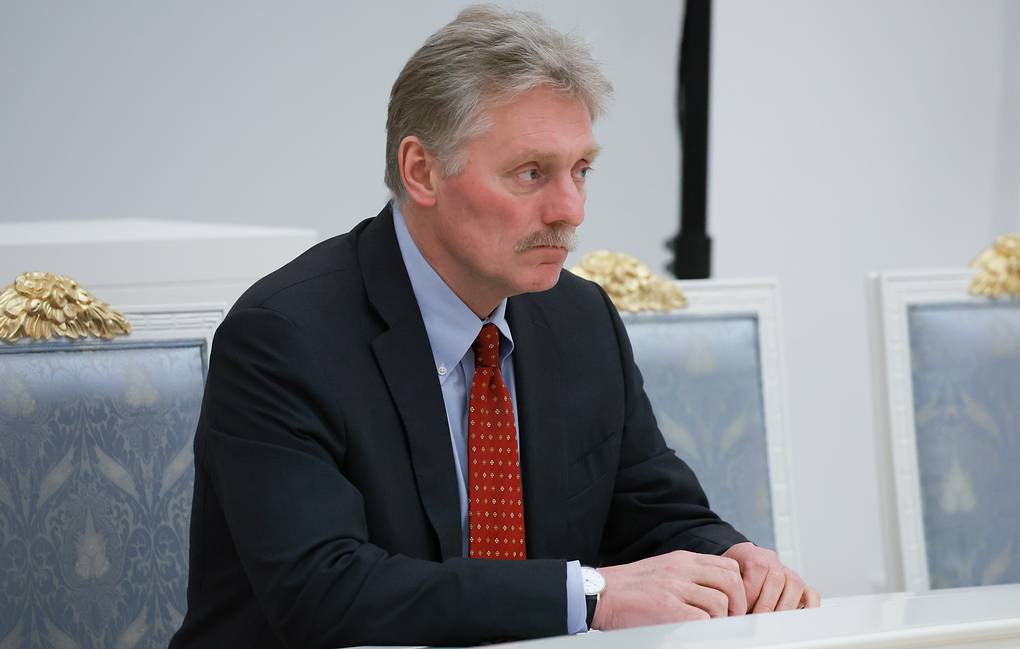 Russian Presidential Spokesman Dmitry Peskov Vyacheslav Prokofyev/Russian Presidential Press and Information Office/TASS