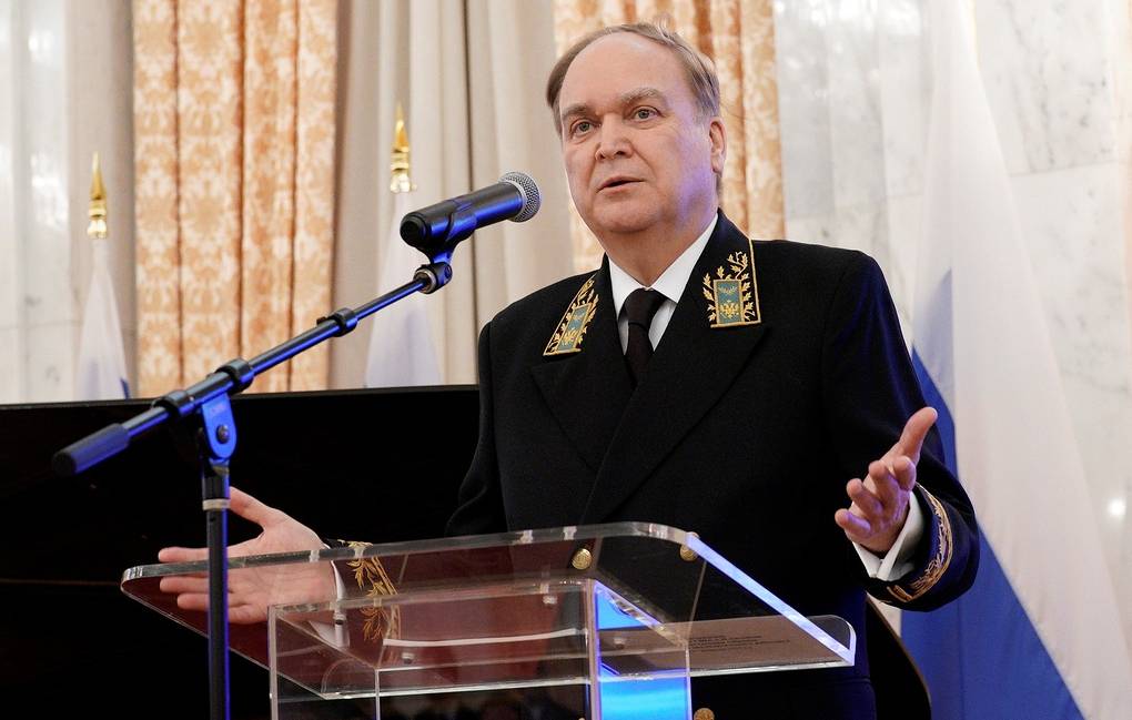 Russian Ambassador to the USA Anatoly Antonov Press service of the Russian Embassy in the USA